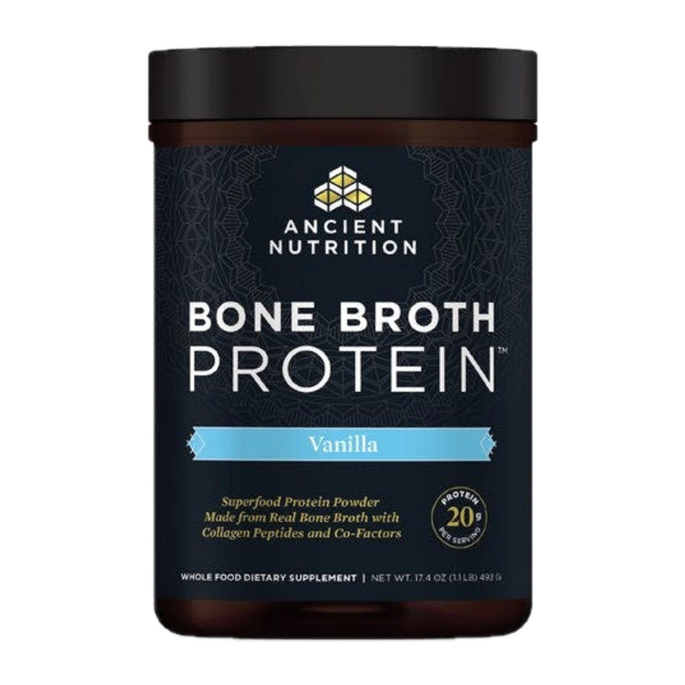 Ancient Nutrition - Bone Broth Protein Vanilla - 15.7 oz
