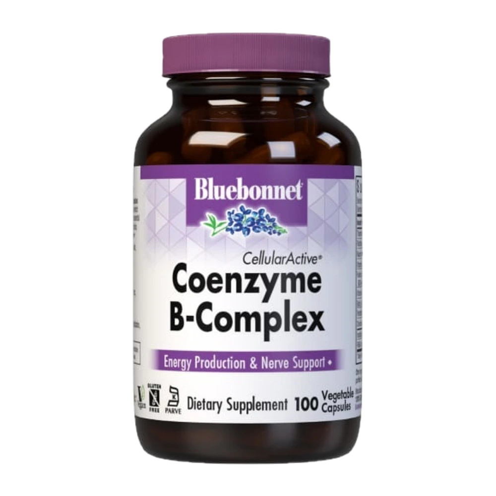 Bluebonnet - Coenzyme B-Complex - 100 Veg Capsules