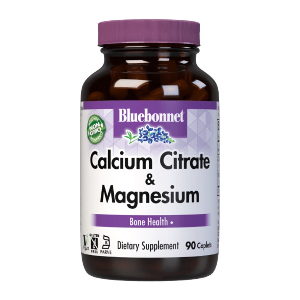 Bluebonnet - Calcium Citrate Plus Magnesium - 90 Capsules