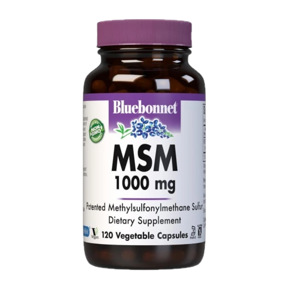 Bluebonnet - MSM 1000 mg - 120 Veg Capsules