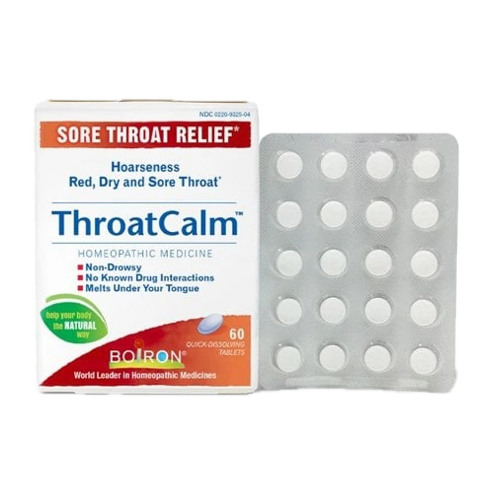 Boiron - Throat Calm - 60 Tablets