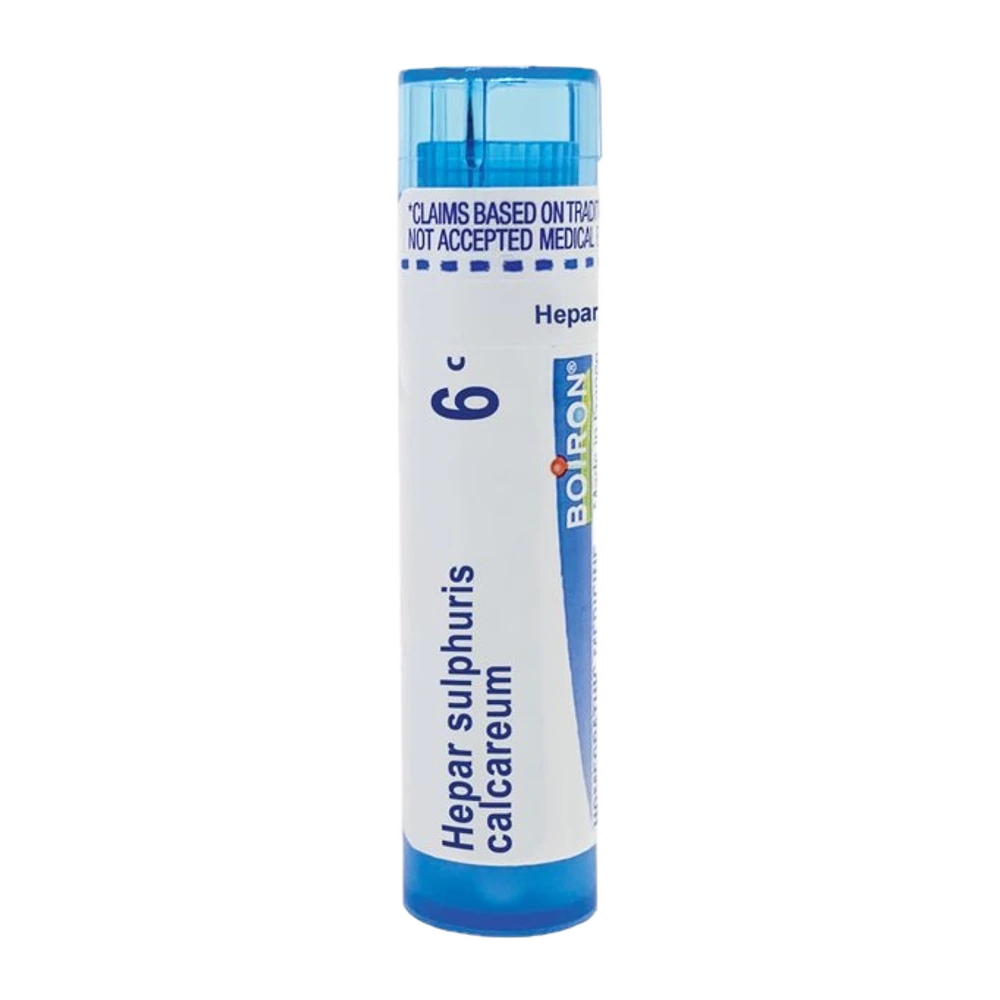 Boiron - Hepar Sulphuris Calcareum 6C - 80 pellets