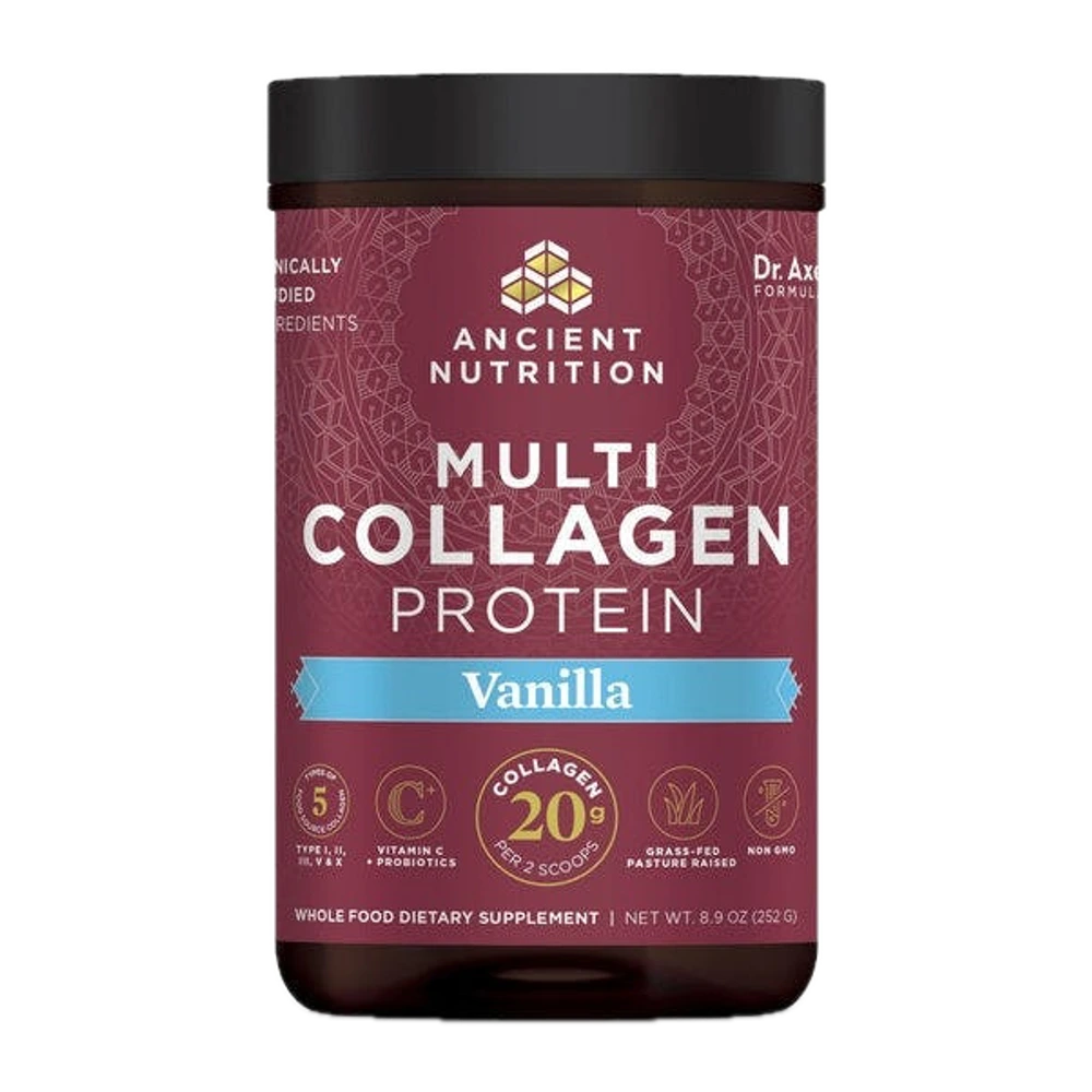 Ancient Nutrition - Multi Collagen Protein Vanilla - 253 g