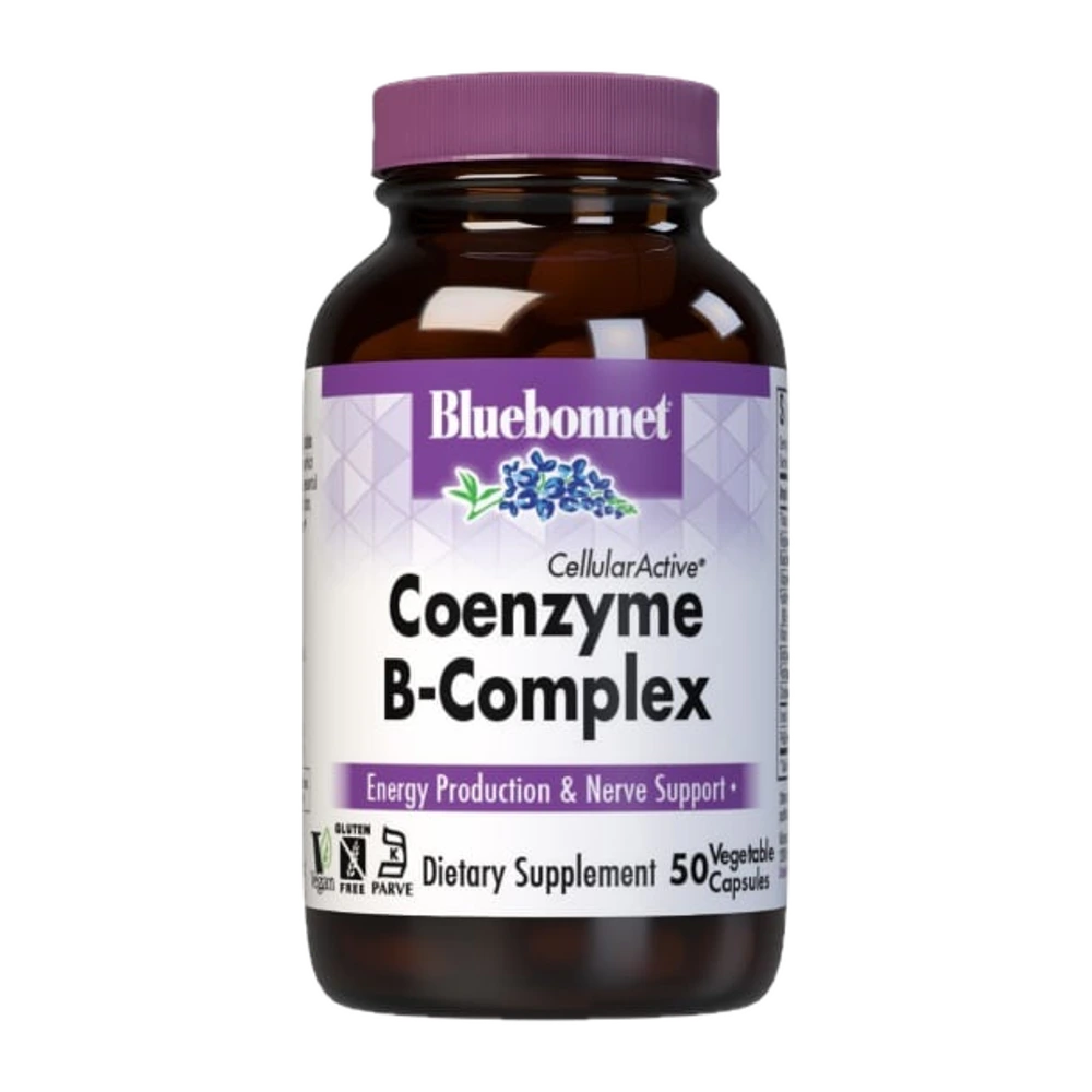 Bluebonnet - Coenzyme B-Complex - 50 Veg Capsules