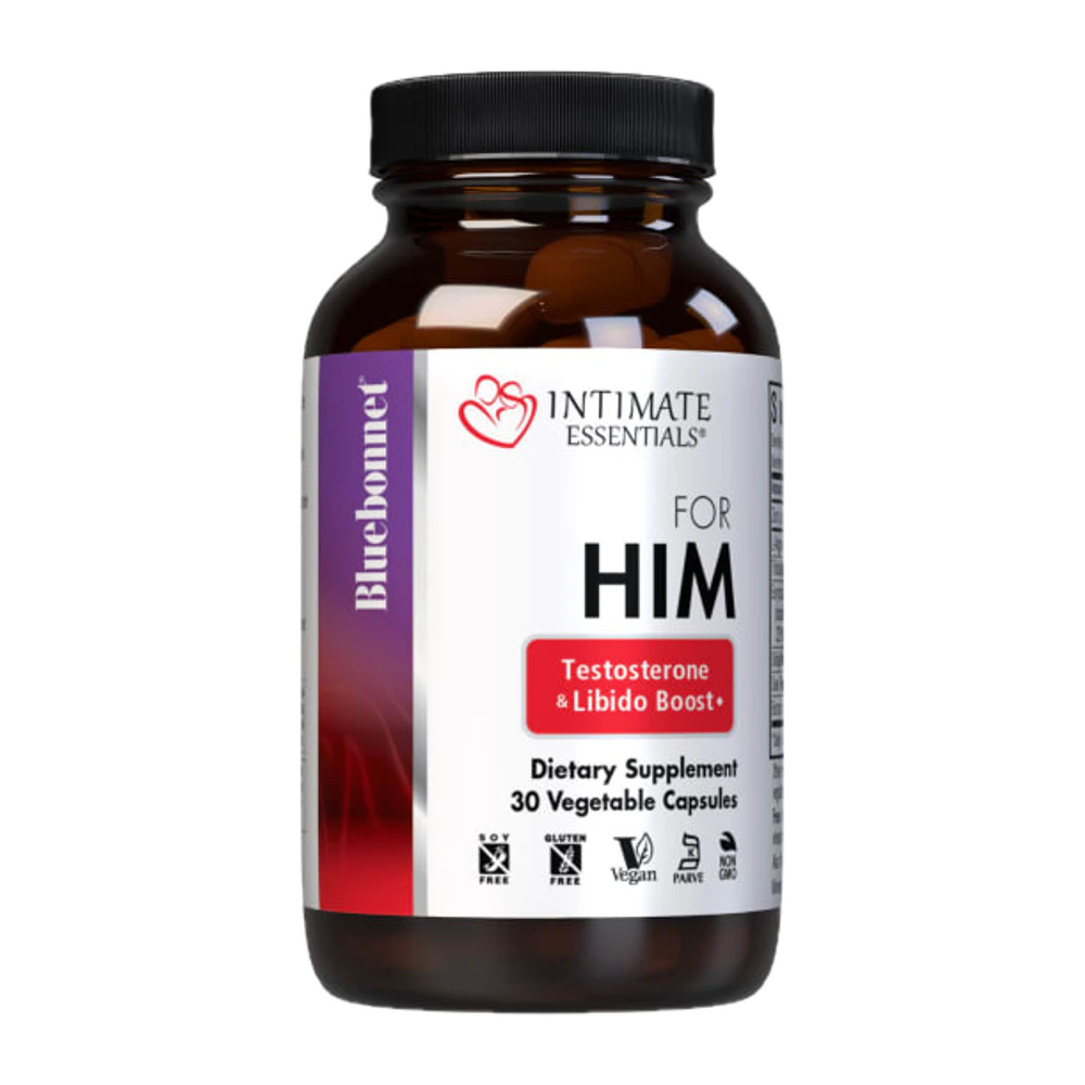 Bluebonnet - For Him Test & Libido Boost - 30 Veg Capsules