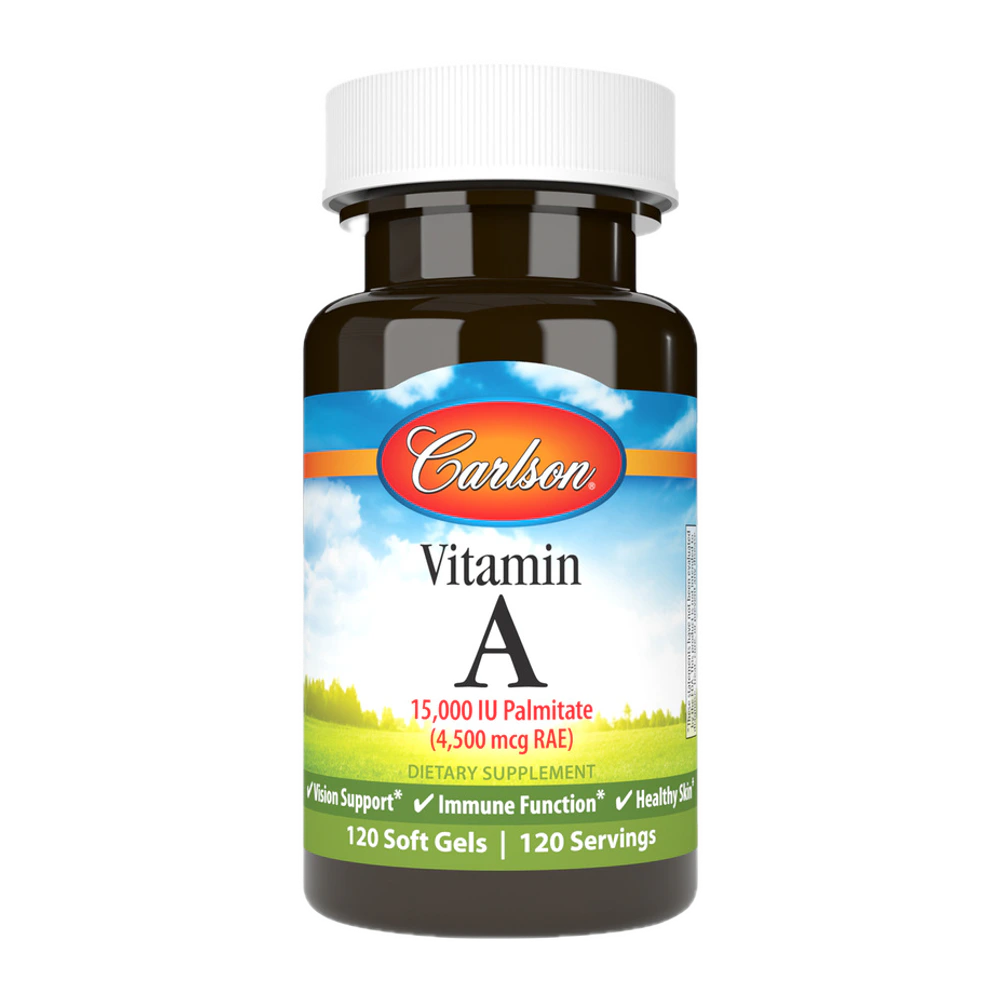 Carlson - Vitamin A 15,000 IU Palmitate - 120 Softgels