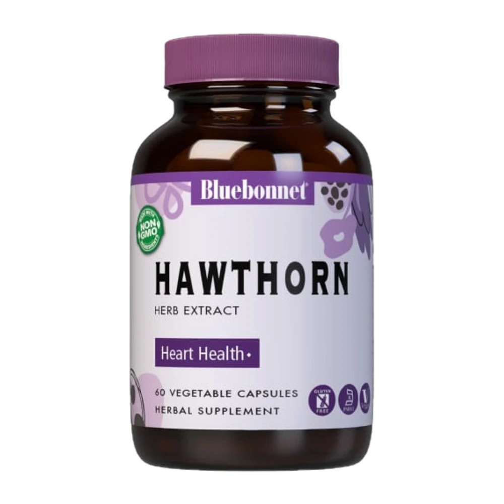 Bluebonnet - Hawthorn Herb Extract - 60 Veg Capsules