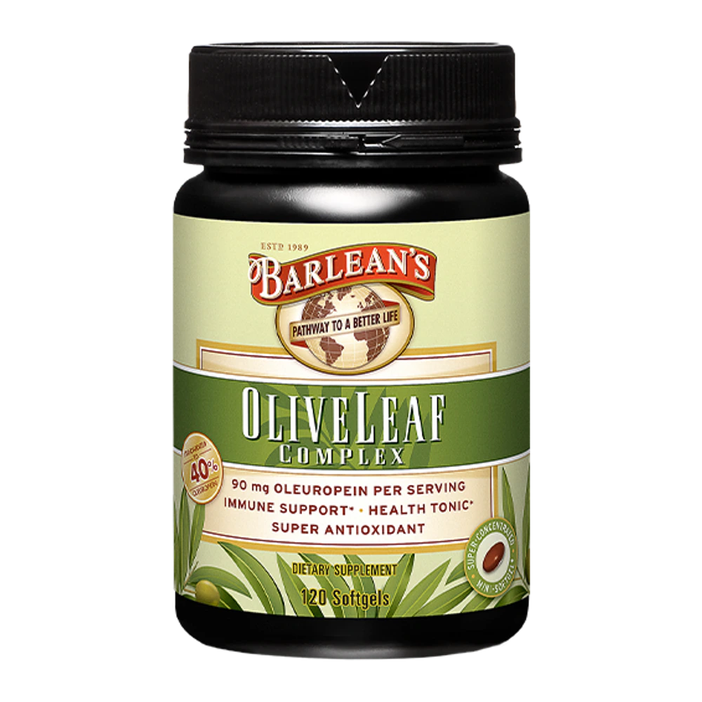 Barleans - Olive Leaf Complex Softgels - 120 Softgels