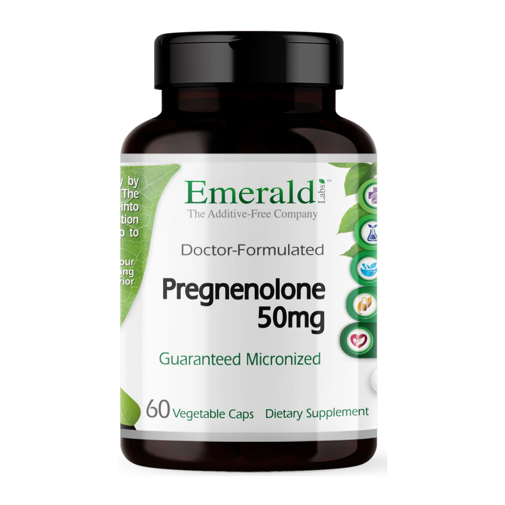Emerald Labs - Pregnenolone 50 mg - 60 Veg Capsules