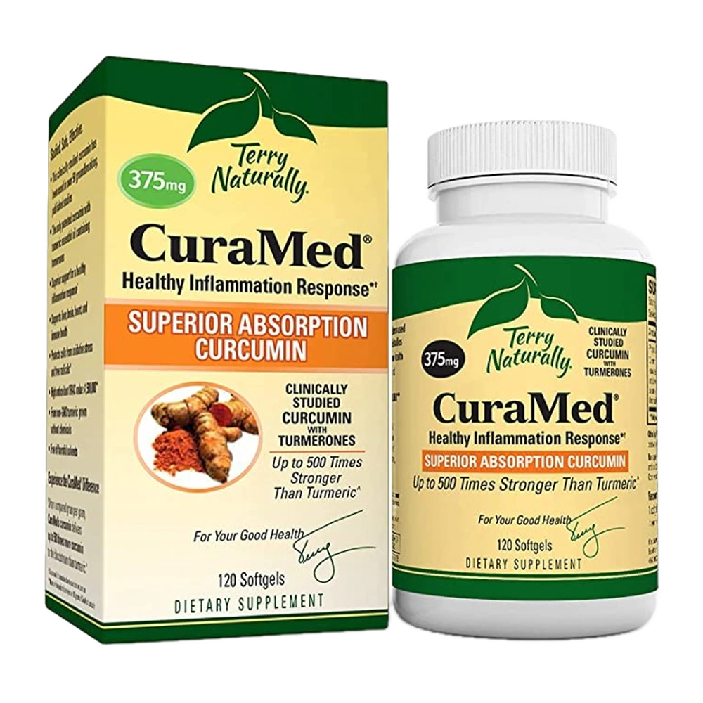 Terry Naturally - Curamed 375 mg - 120 Softgels