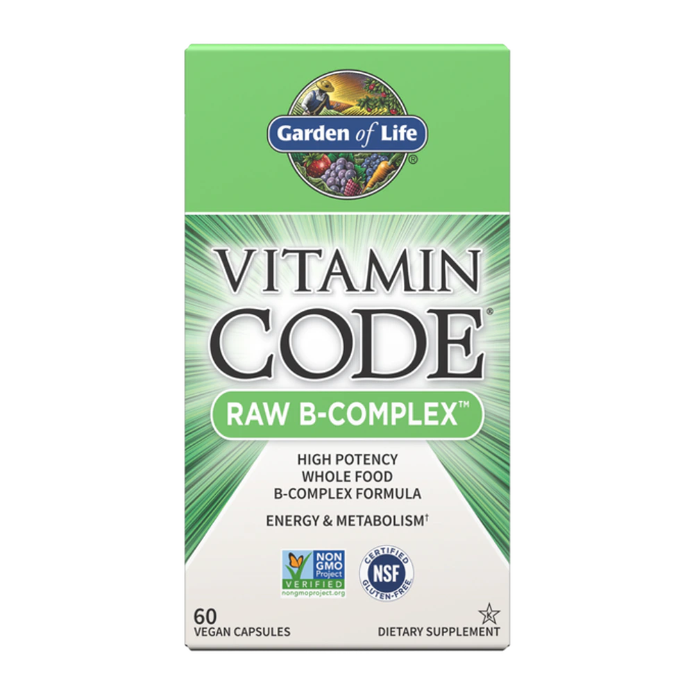 Garden of Life - Vitamin Code Raw B-Complex - 60 Capsules