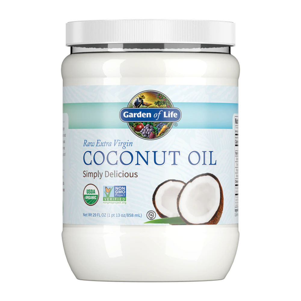 Garden of Life - Oil Coconut - Organic - Raw Extra Virgin - 29 oz