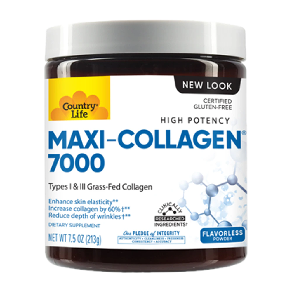 Country Life - High Potency Maxi Collagen - 7.5 oz