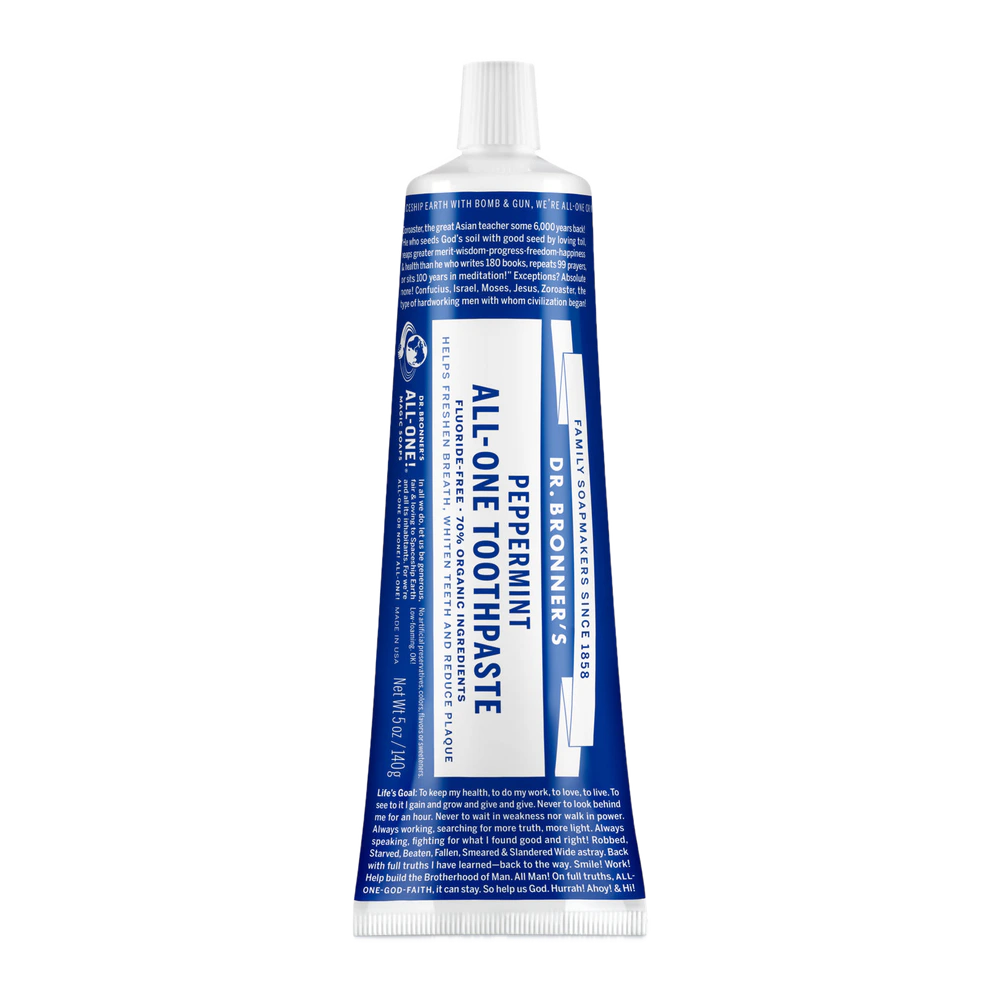 Dr Bronners - All One Toothpaste Peppermint - 5 oz
