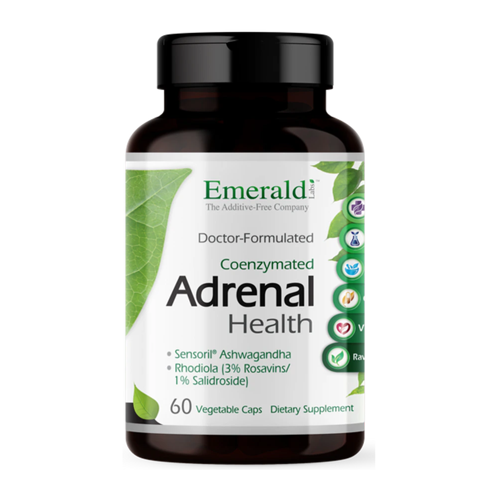 Emerald Labs - Adrenal Health - 60 Veg Capsules