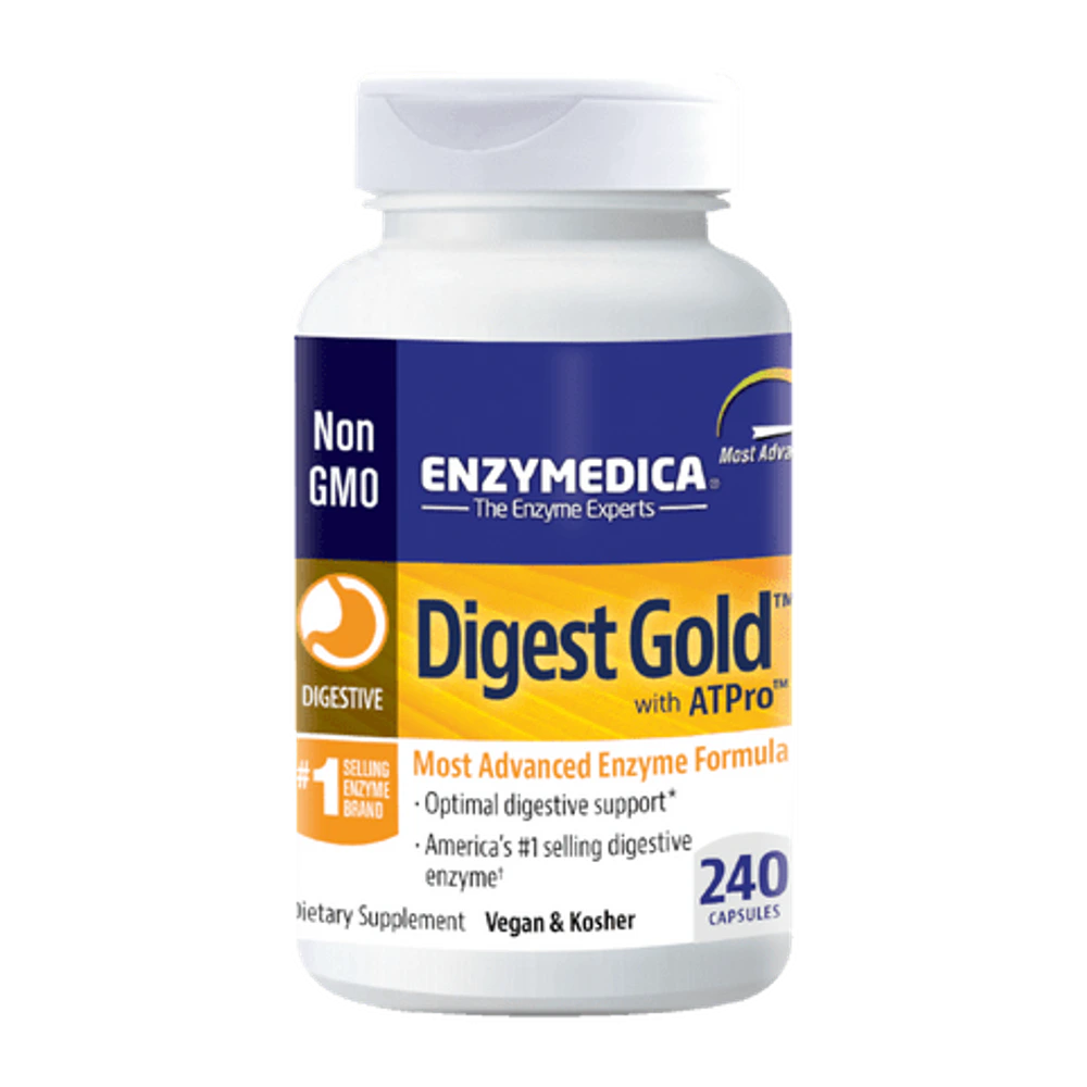 Enzymedica - Digest Gold - 240 Capsules