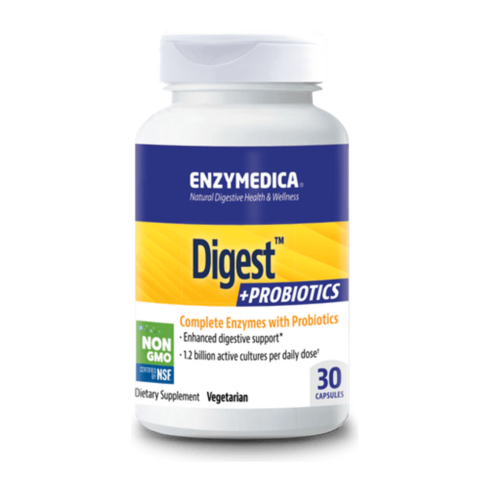 Enzymedica - Digest & Probiotics - 30 Capsules