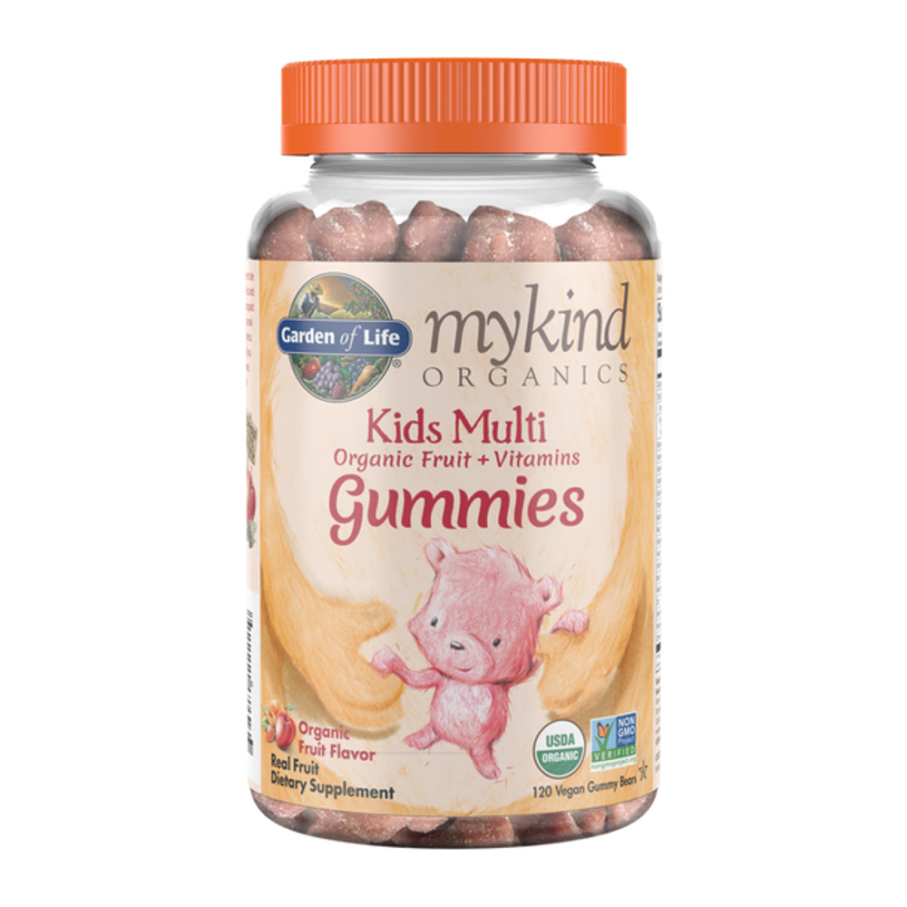 Garden of Life - Mykind Organics Kids Multi Gummies Fruit - 120 Gummies