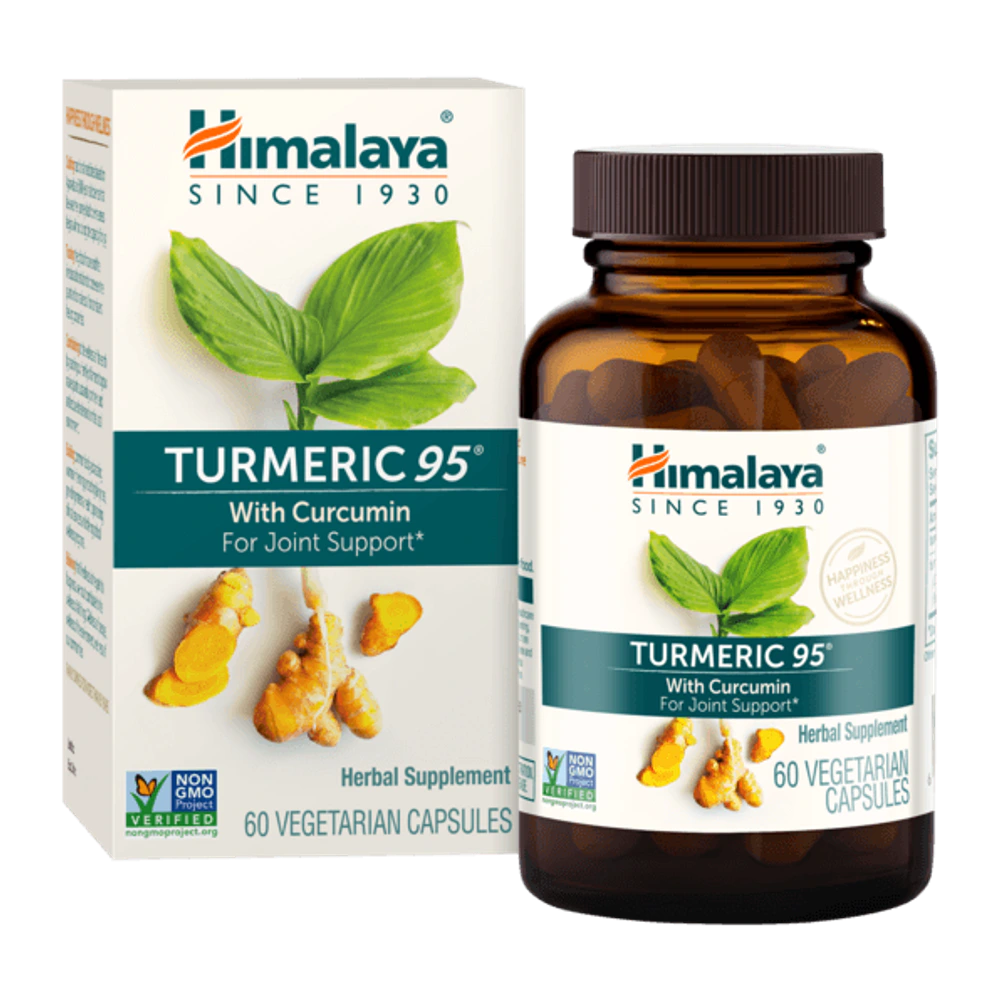 Himalaya - Turmeric 95 With Curcumin - 60 Veg Capsules