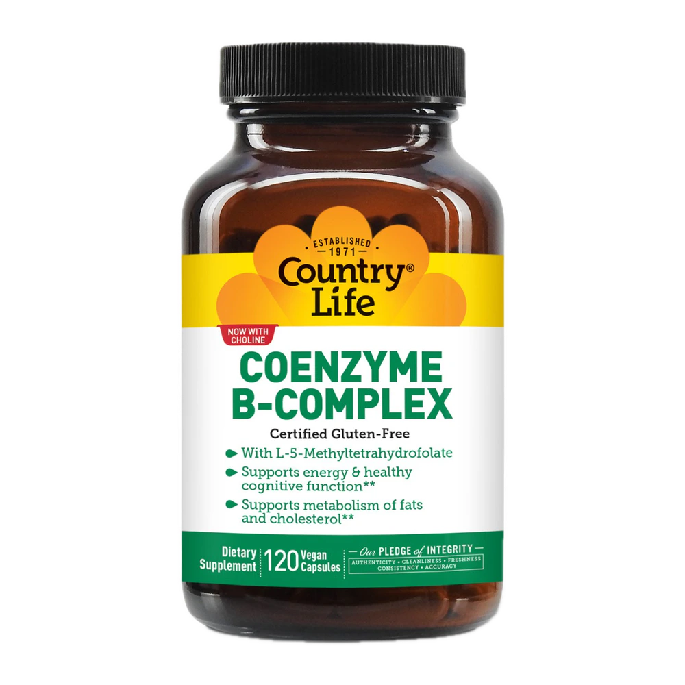 Country Life - Coenzyme B Complex Caps - 120 Tablets