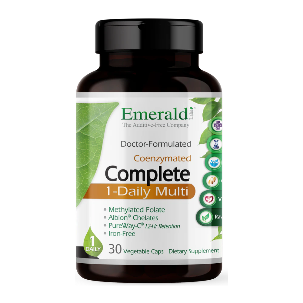 Emerald Labs - Complete 1 Daily Multivitamin - 30 Veg Capsules