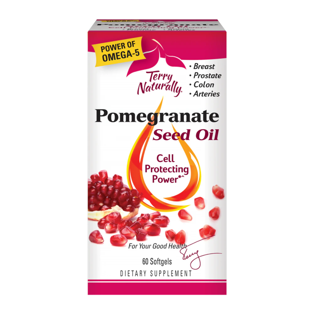 Terry Naturally - Pomegranate Seed Oil - 60 Softgels