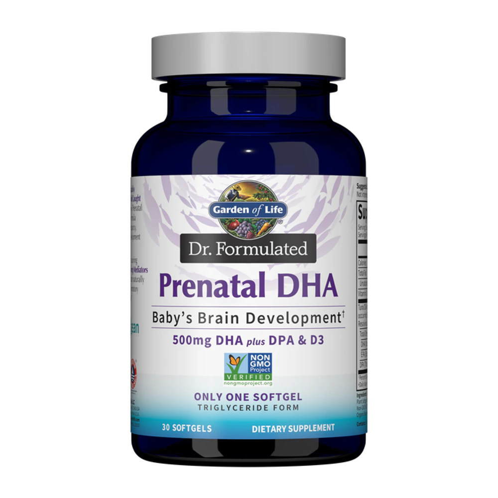 Garden of Life - Dr. Formulated Prenatal Dha - 30 Softgels