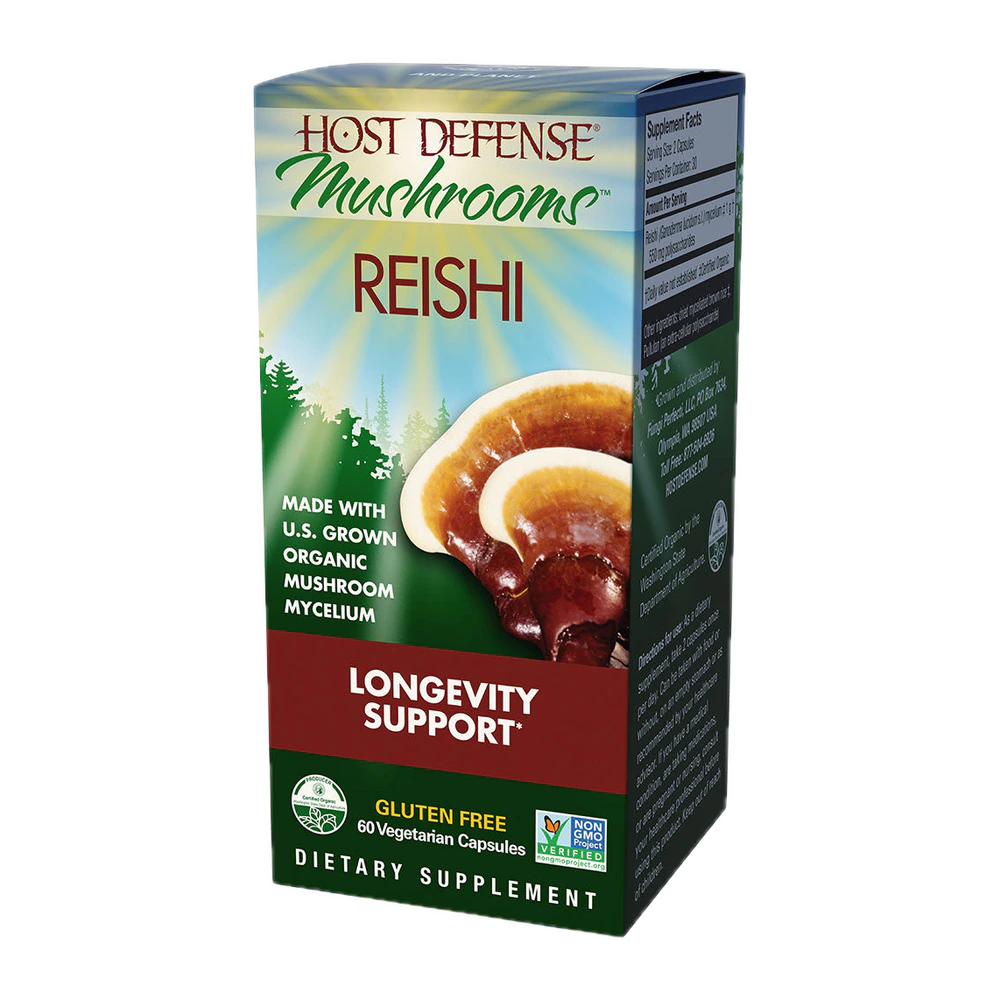 Host Defense - Reishi - 60 Veg Capsules
