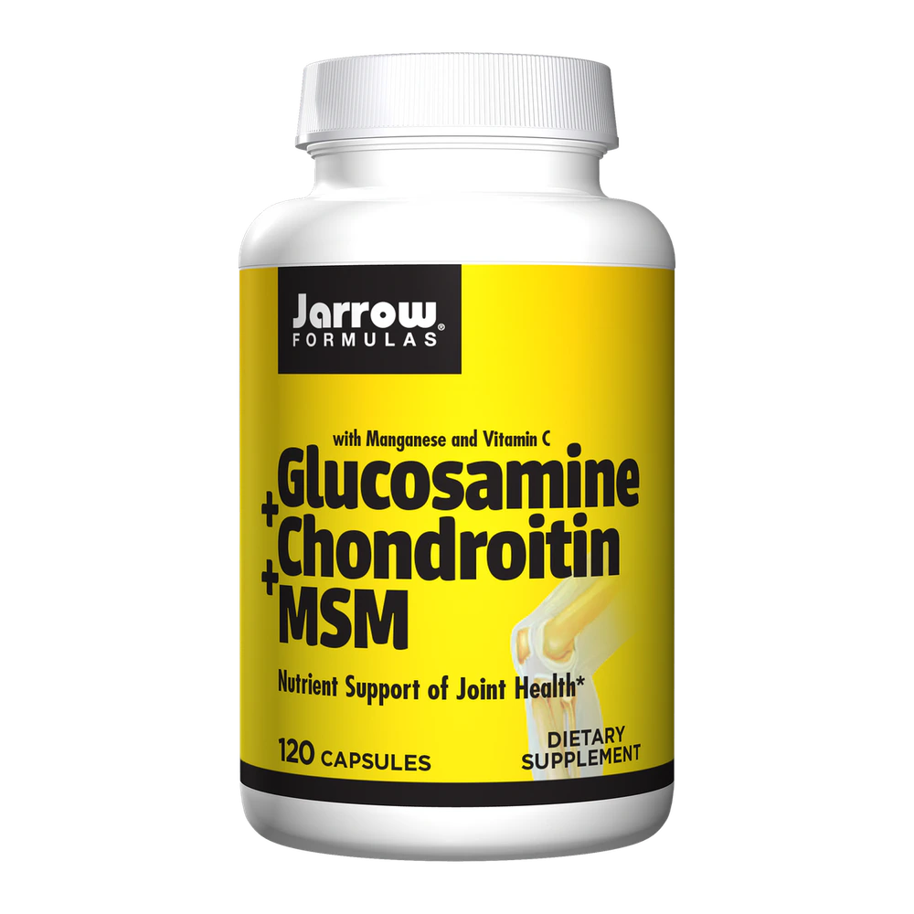 Jarrow - Glucosamine+Chondroitin+MSM - 120 Capsules