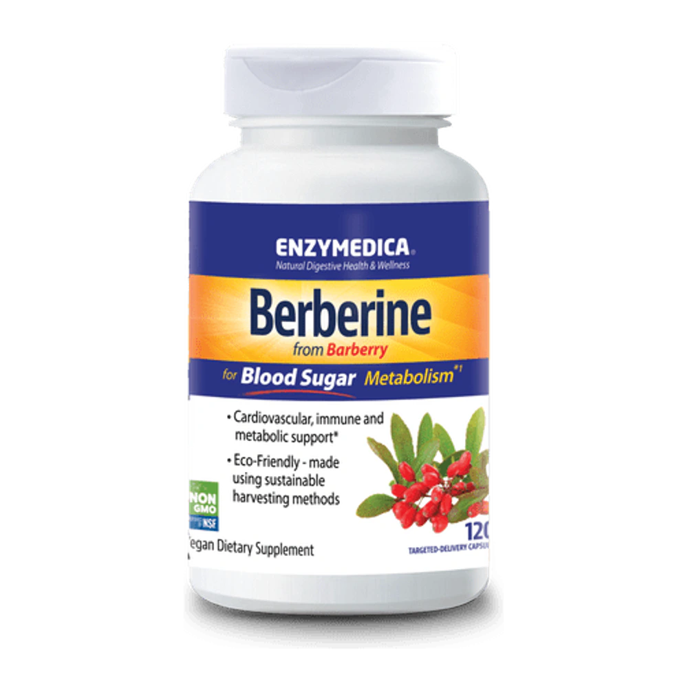 Enzymedica - Berberine - 60 Capsules
