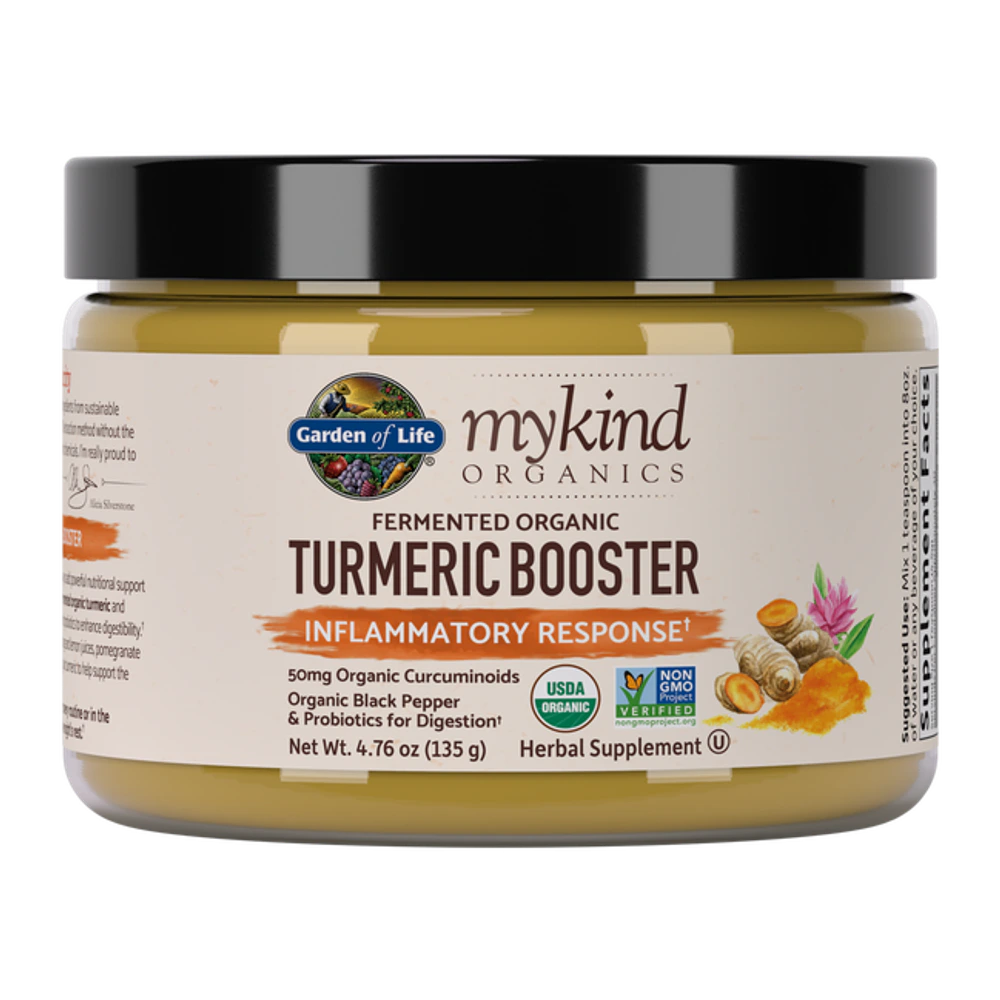 Garden of Life - Fermented Organic Turmeric Booster Powder - 4.76 oz