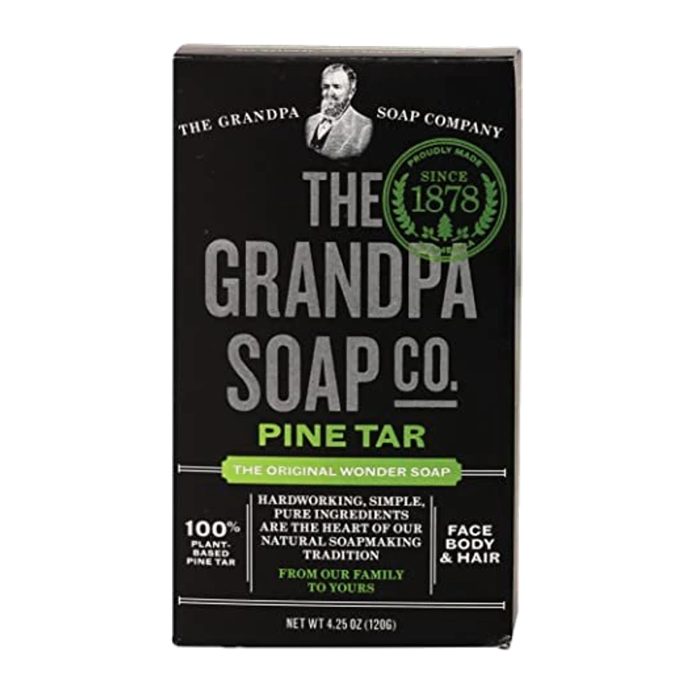 Grandpas Brands - Pine Tar Soap - 4.25 oz