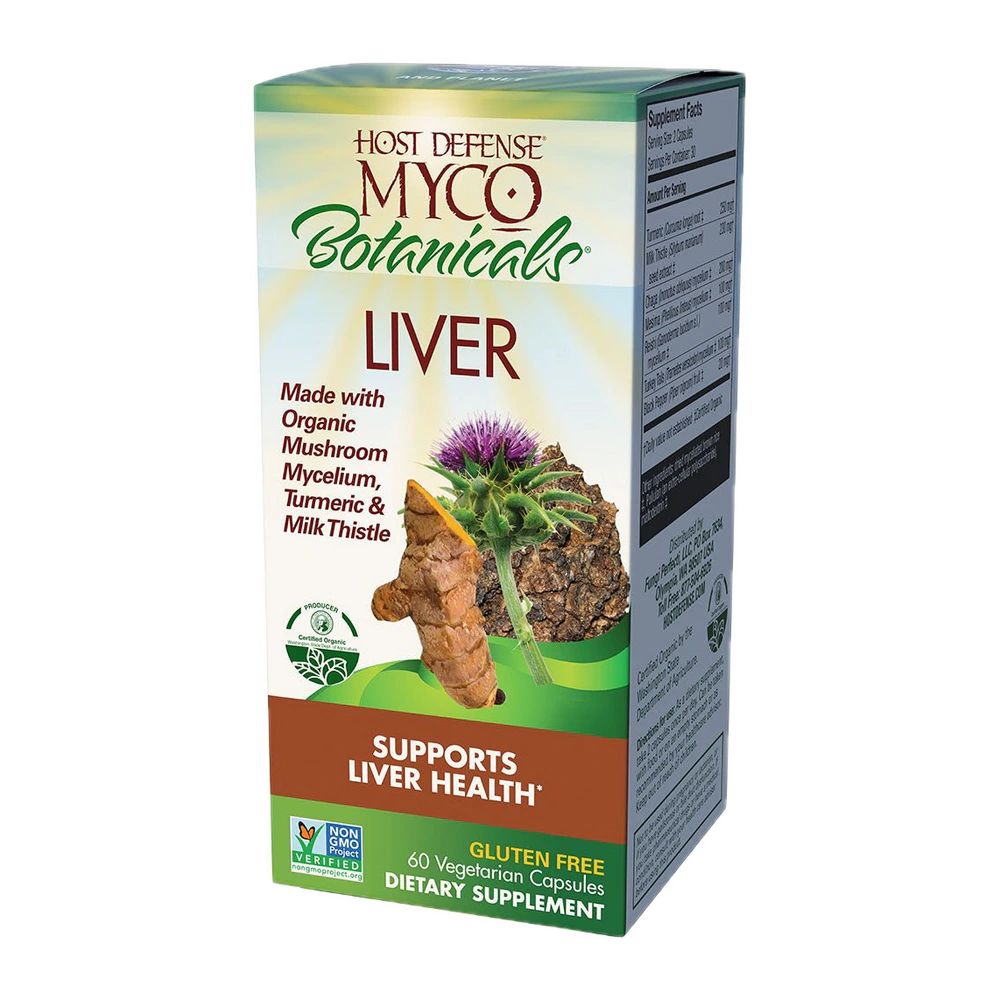 Host Defense - Mycobotanicals Liver - 60 count