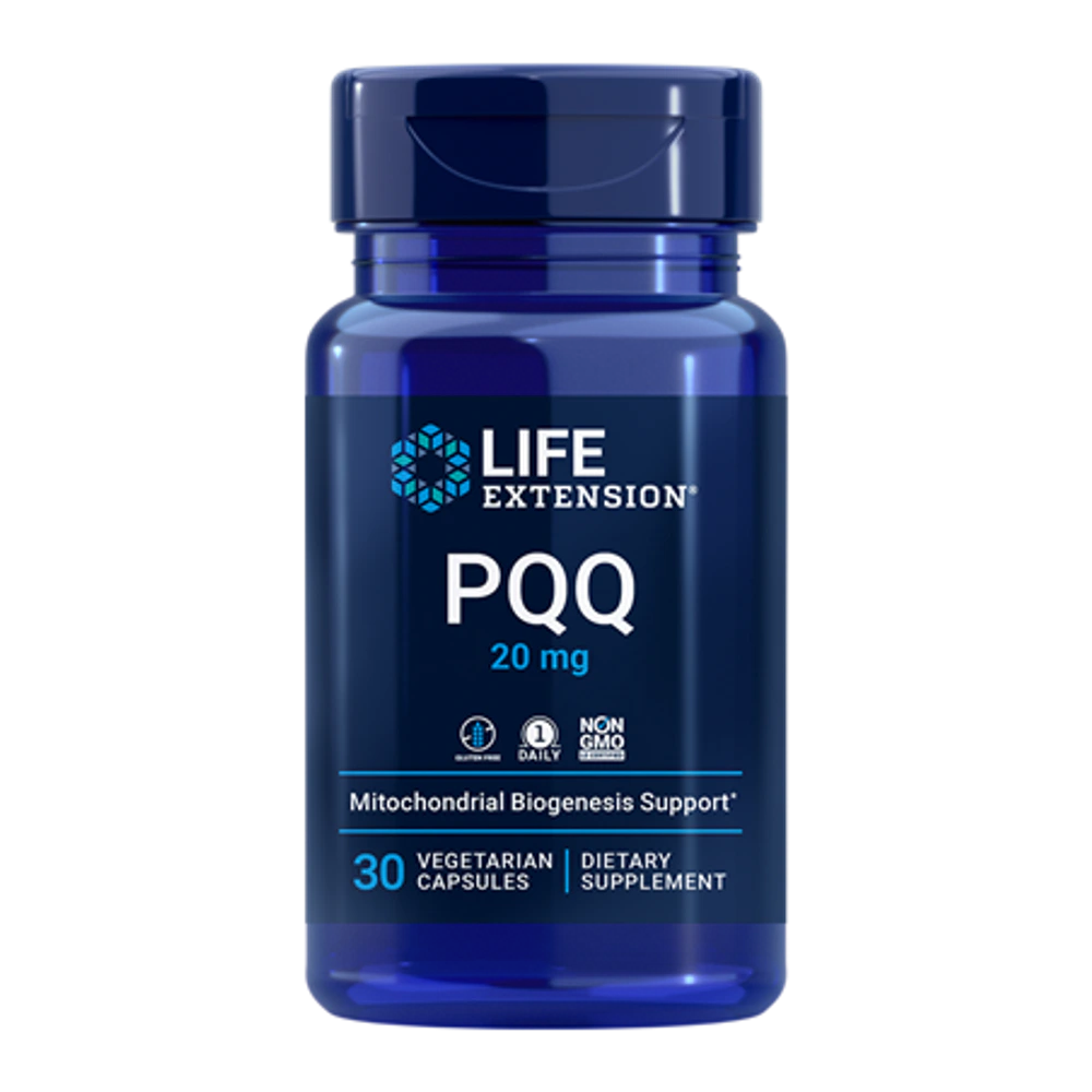 Life Extension - Pqq Caps With Biopqq® 20 mg - 30 Veg Capsules