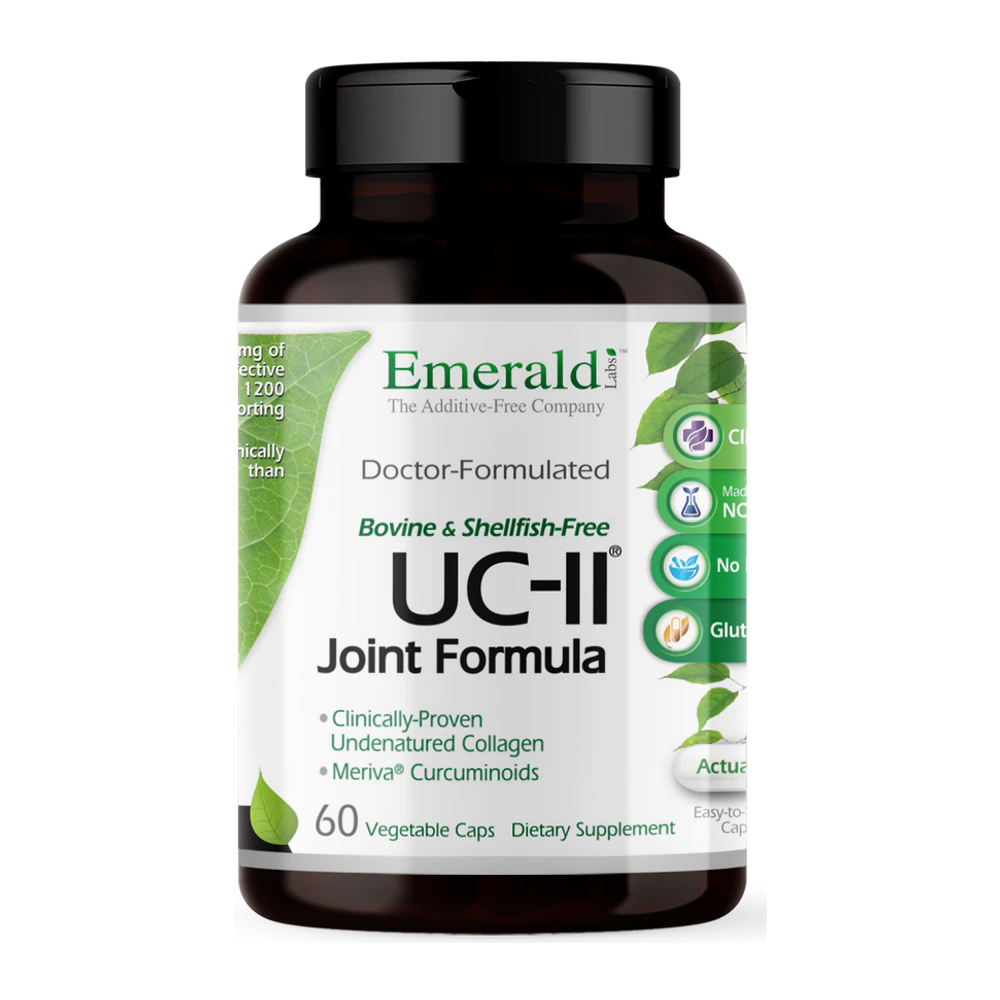 Emerald Labs - UC-II Joint Formula - 60 Veg Capsules