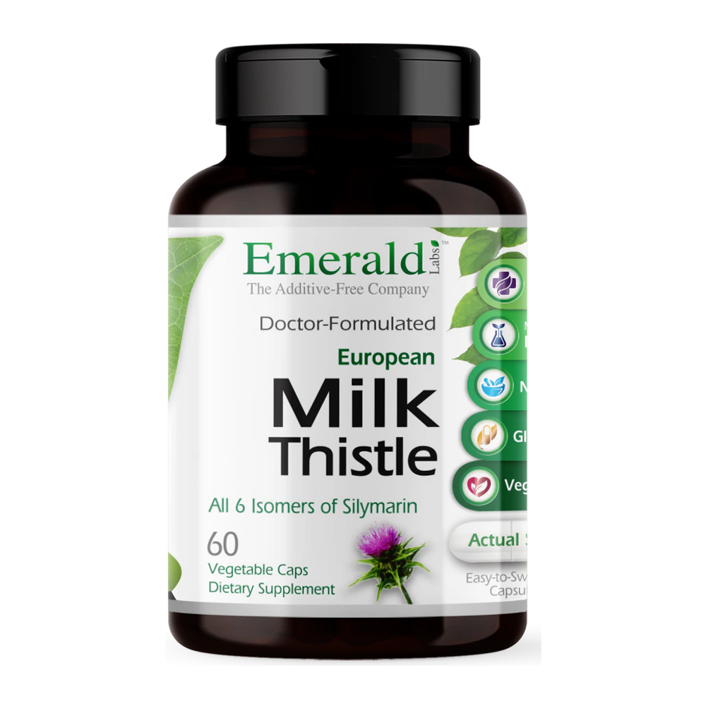 Emerald Labs - Milk Thistle - 60 Veg Capsules