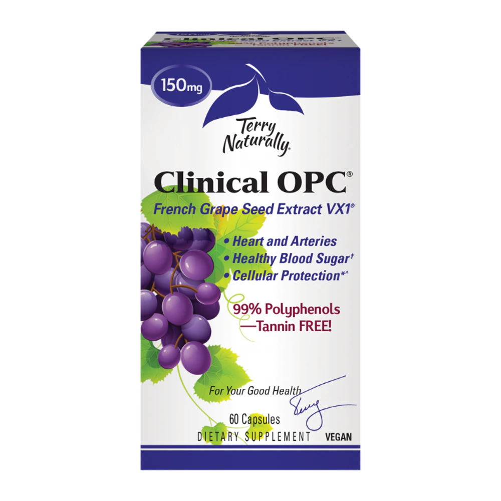 Terry Naturally - Clinical OPC 150 mg - 60 Capsules