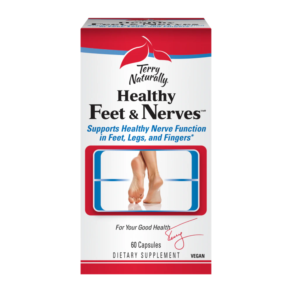 Terry Naturally - Healthy Feet & Nerves - 60 Capsules
