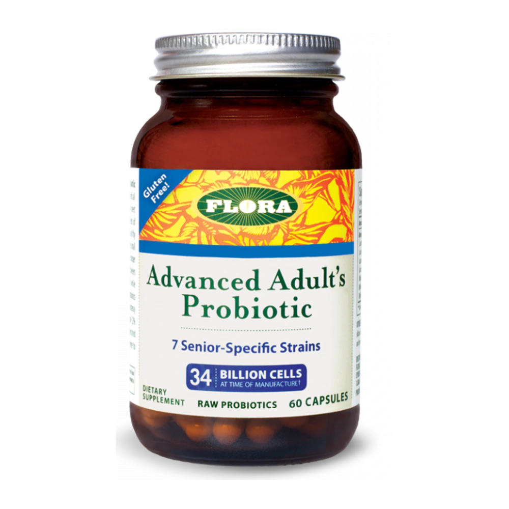 Flora - Advanced Adults Blend Probiotic - 60 Capsules