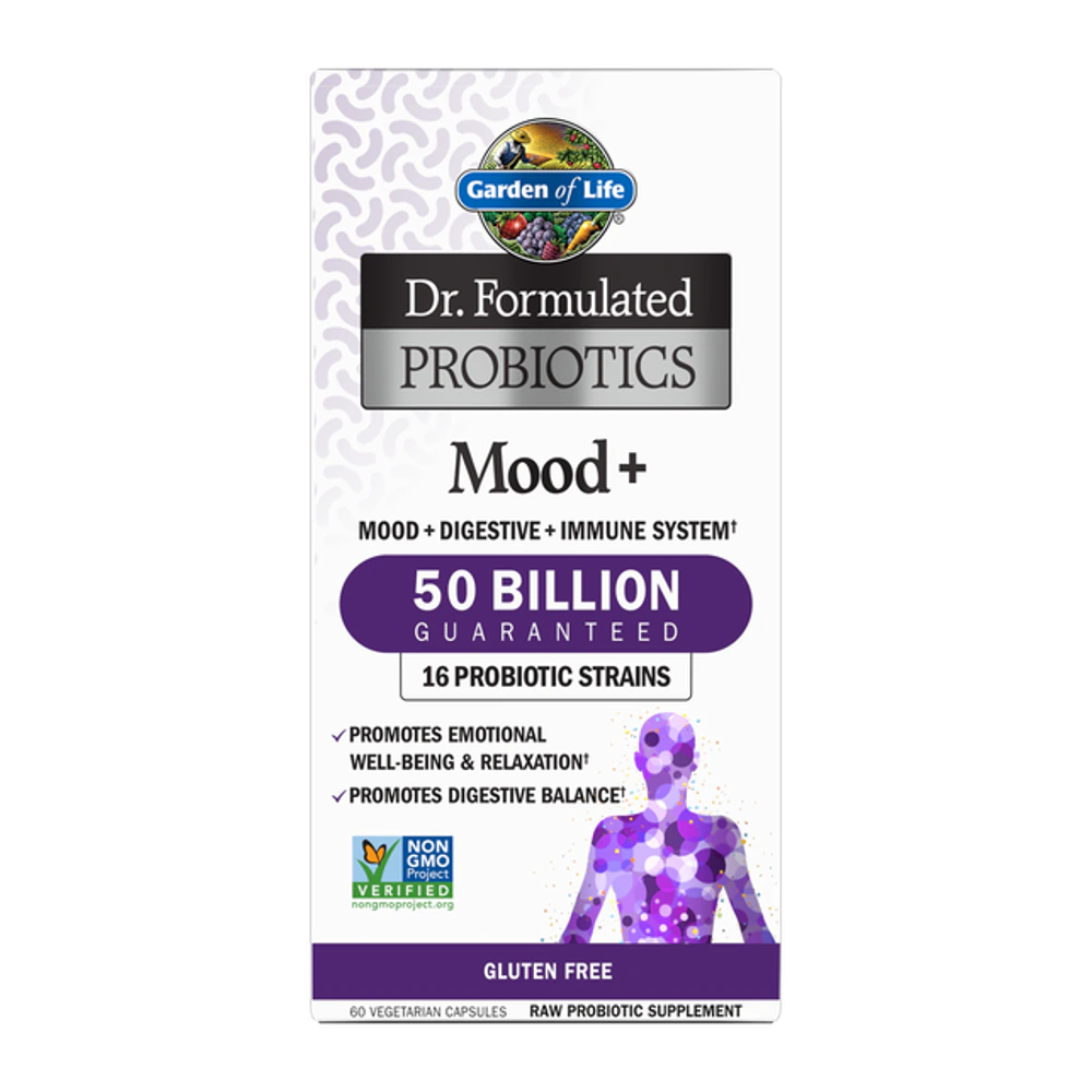 Garden of Life - Dr. Formulated Probiotics Mood + 50 Billion - 60 Capsules