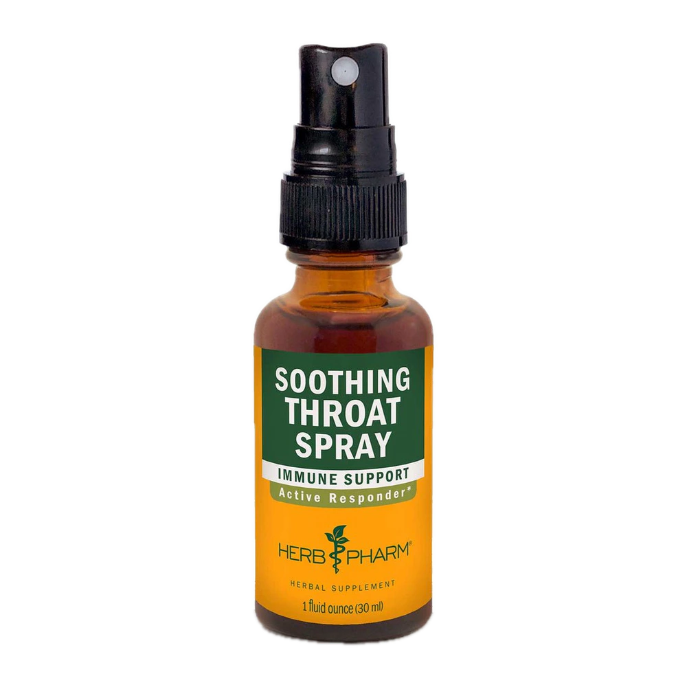 Herb Pharm - Soothing Throat Spray Immune Support - 1 oz