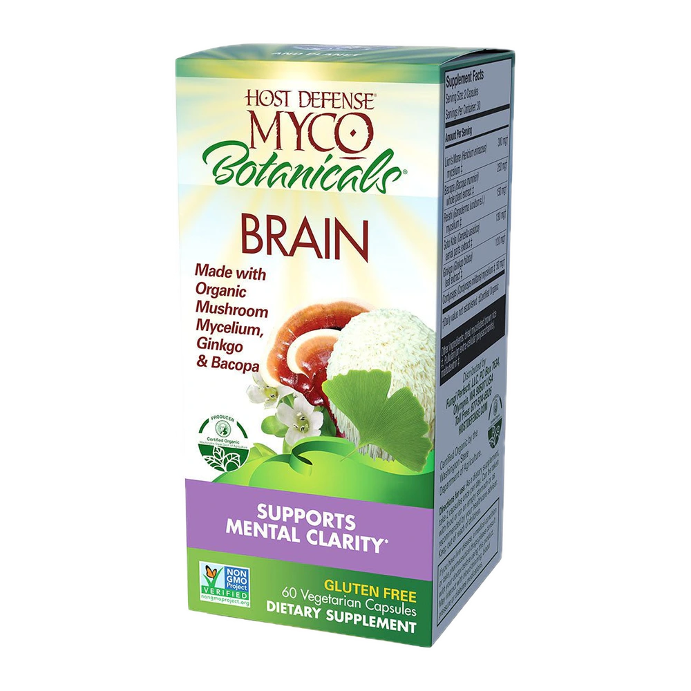Host Defense - Mycobotanicals Brain - 60 count