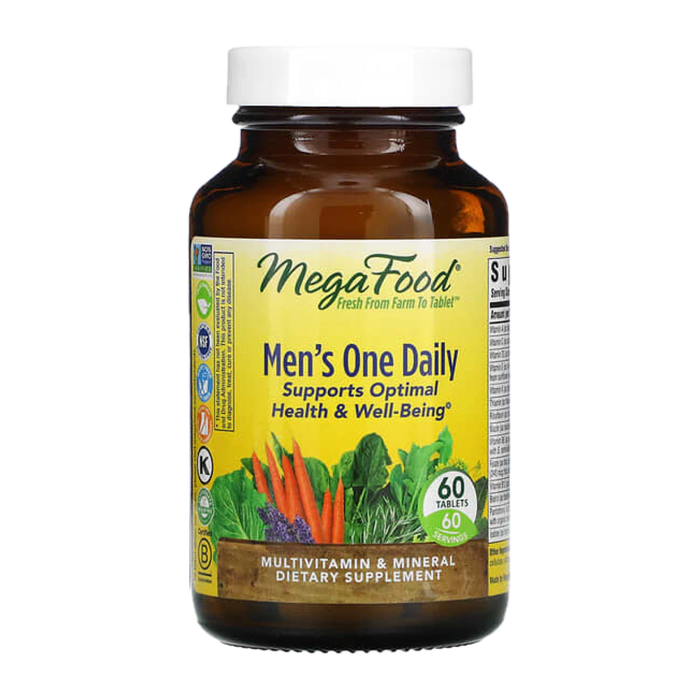 Megafood - Men’s One Daily - 60 Tablets