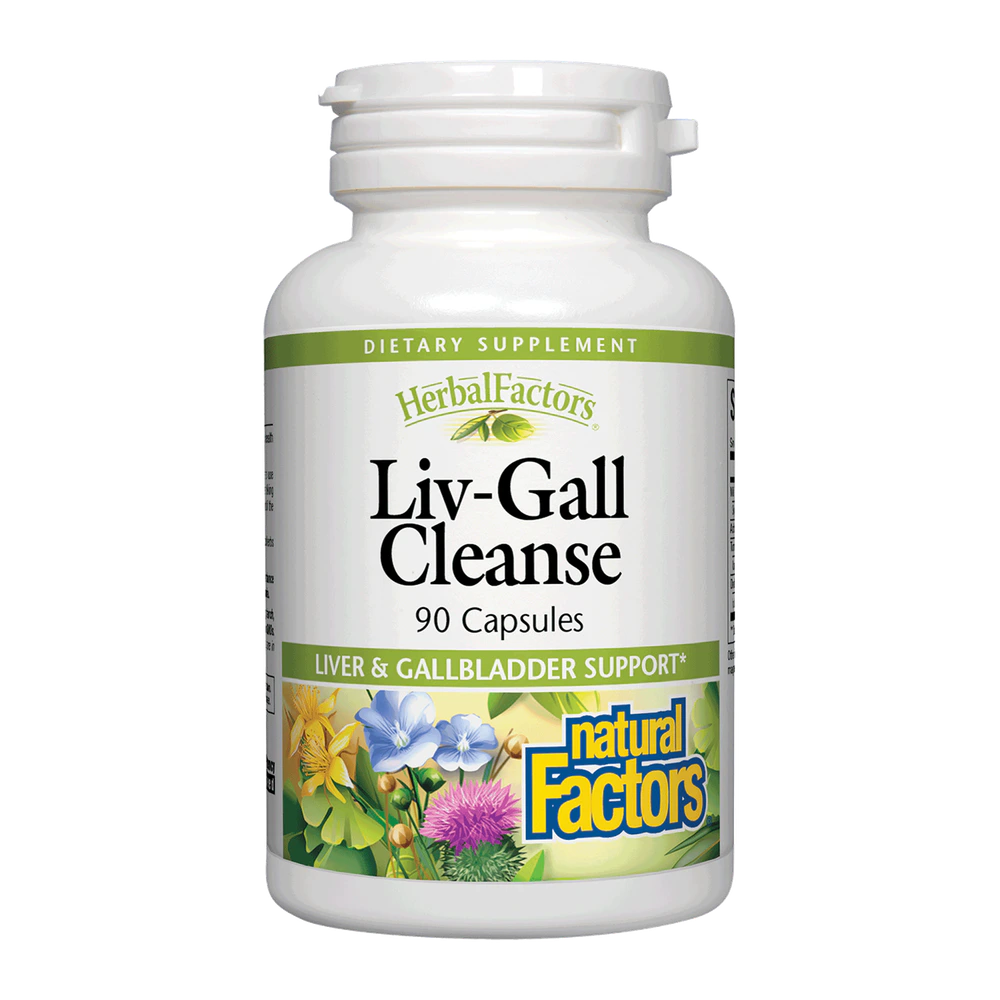 Natural Factors - Liv-Gall Cleanse Liver Gall Bladder - 90 Veg Capsules