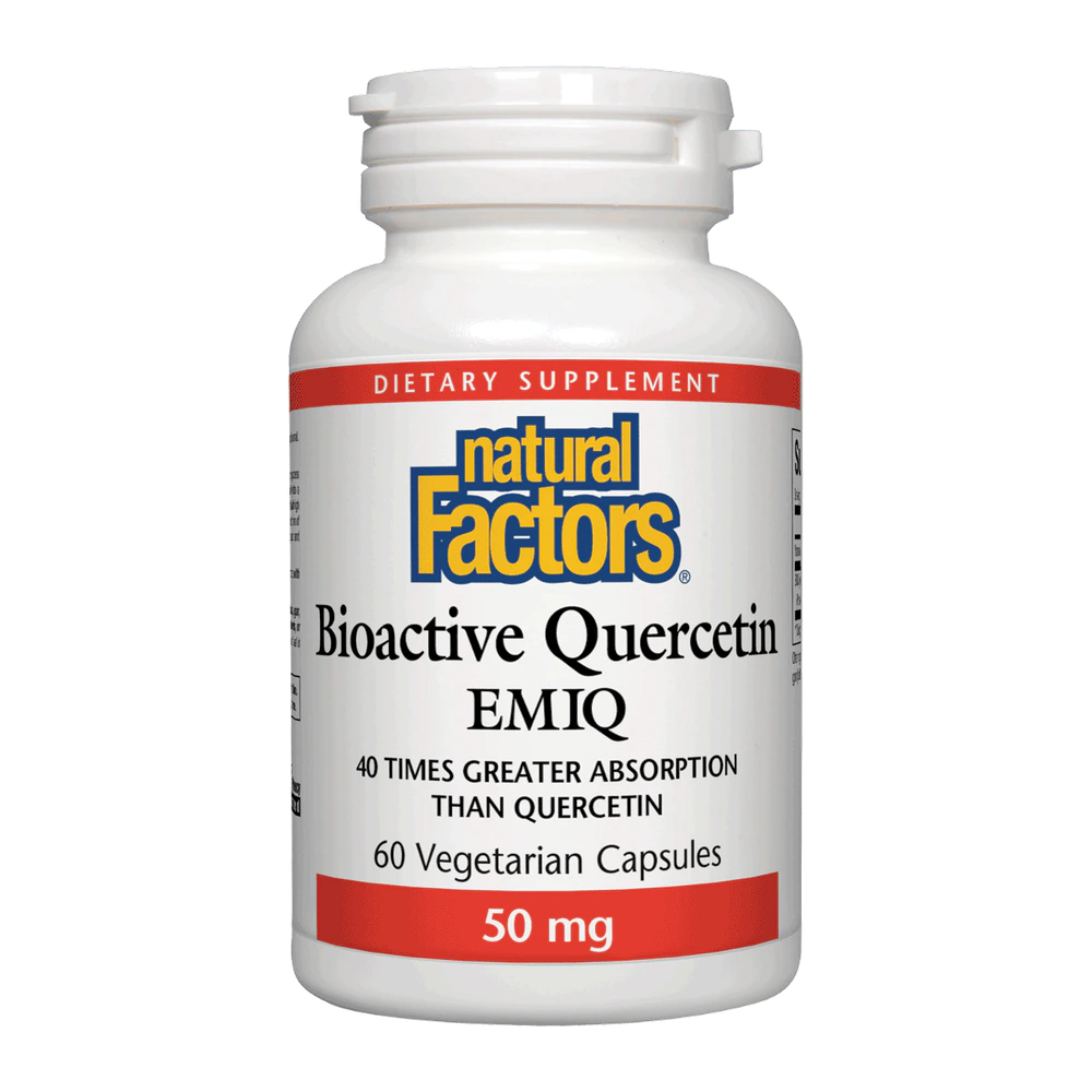 Natural Factors - Bioactive Quercetin Emiq 50 mg - 60 Veg Capsules
