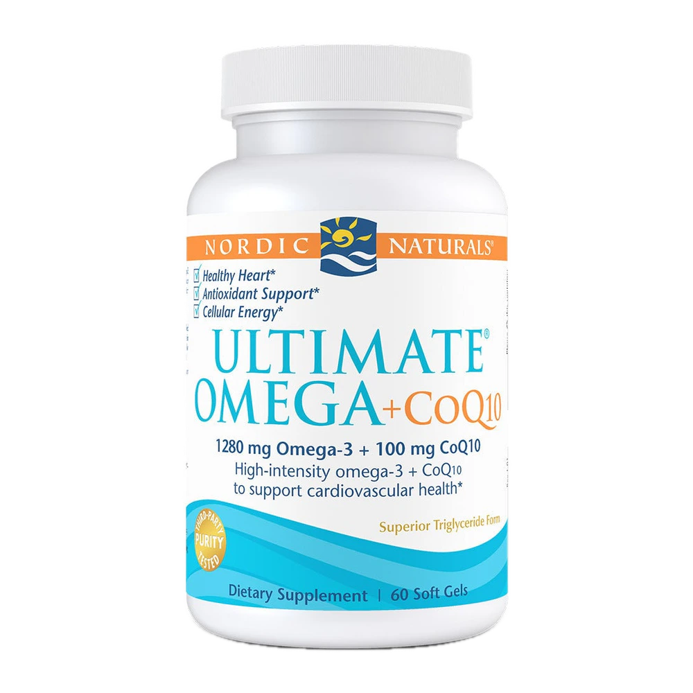 Nordic Naturals - Ultimate Omega + CoQ10 - 60 count