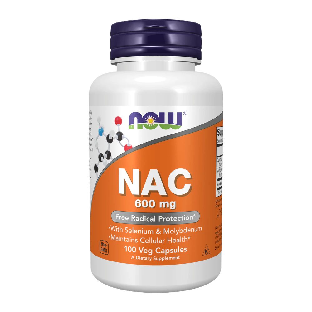 Now - NAC 600 mg - 100 Capsules