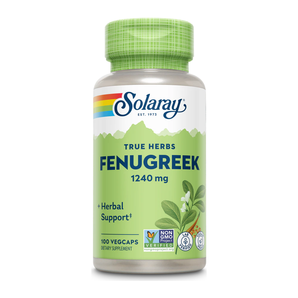 Solaray - Fenugreek Seed - 100 Capsules