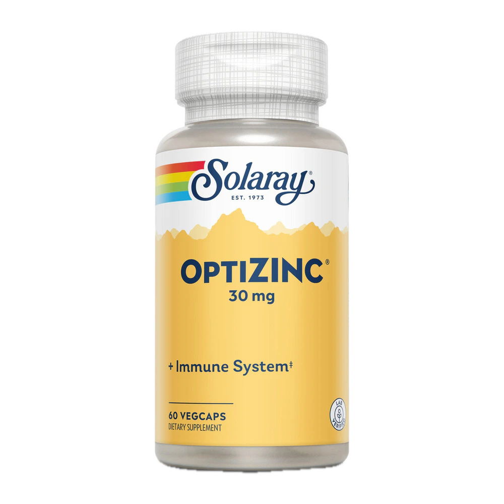 Solaray - Optizinc 30 mg - 60 count