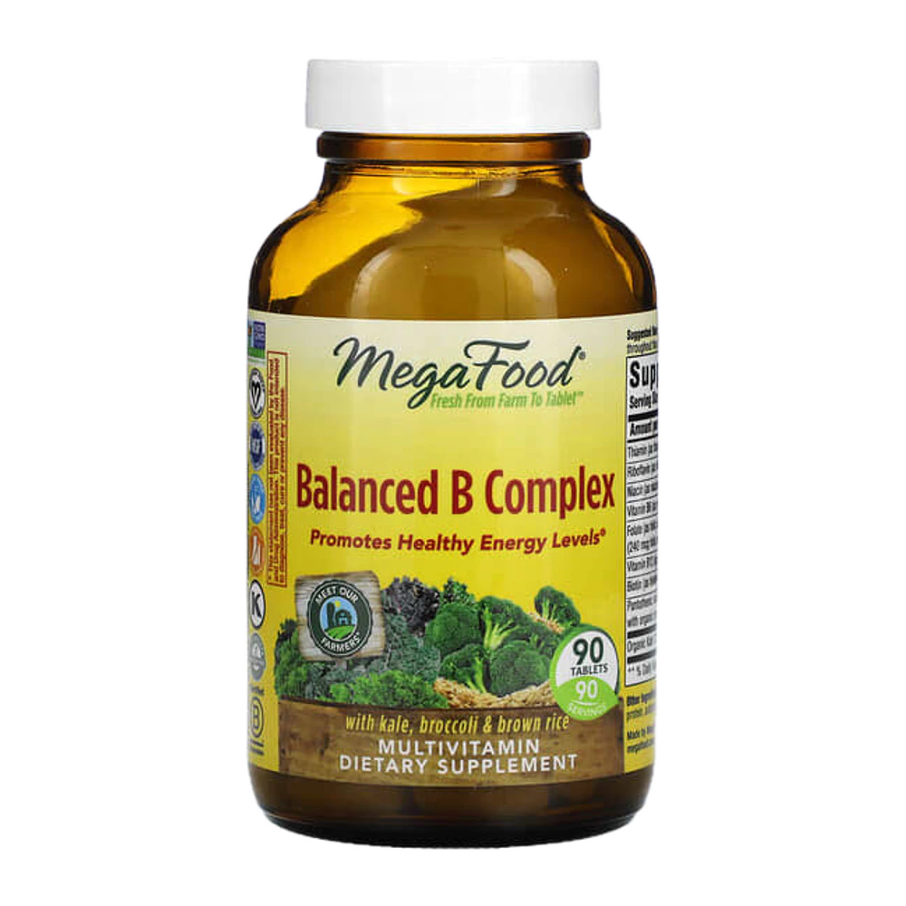 MegaFood - Balanced B Complex - 90 tab